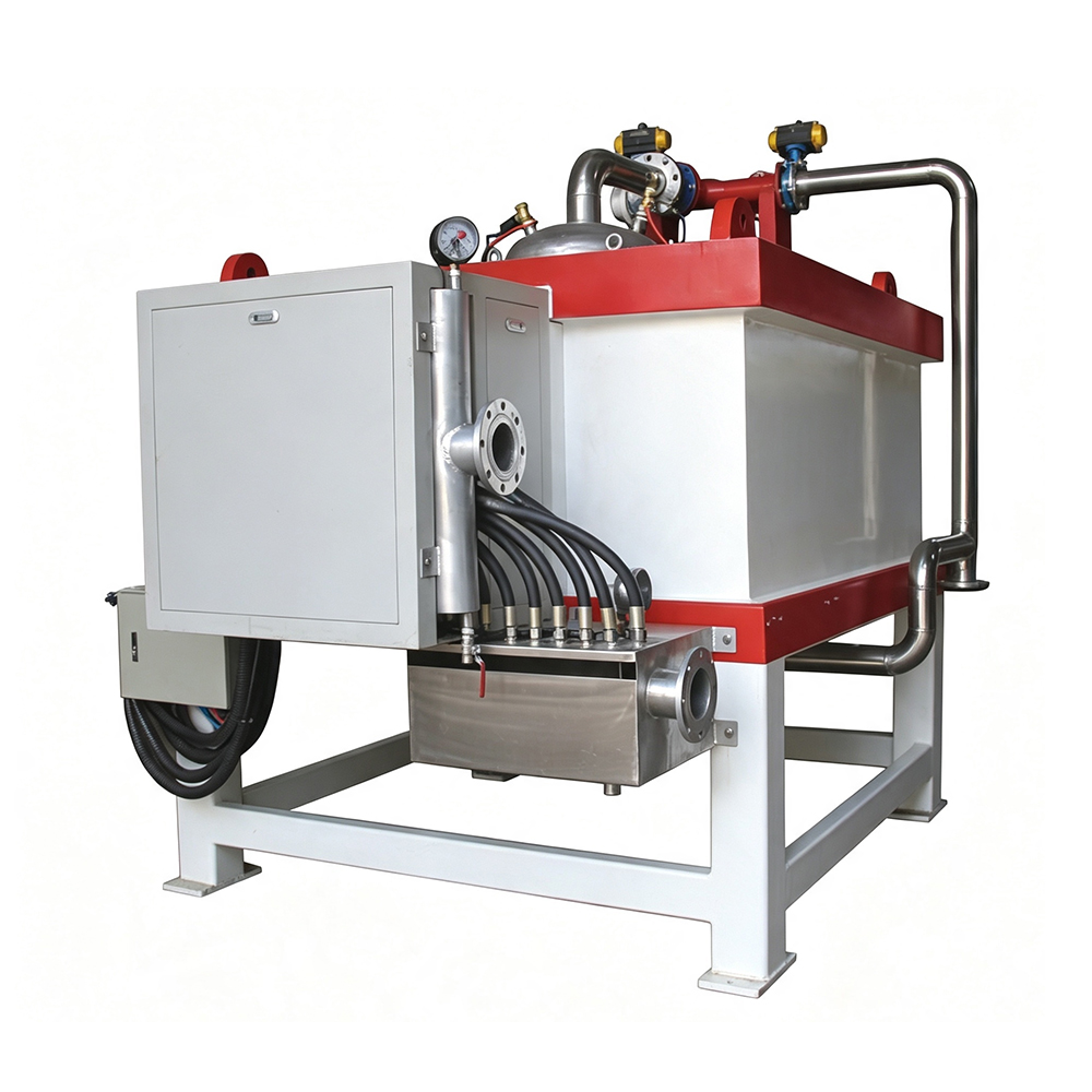 Wet high intensity electromagneticseparator automatic type