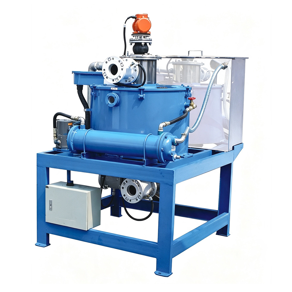 Wet high intensity electromagnetic separator automatic type